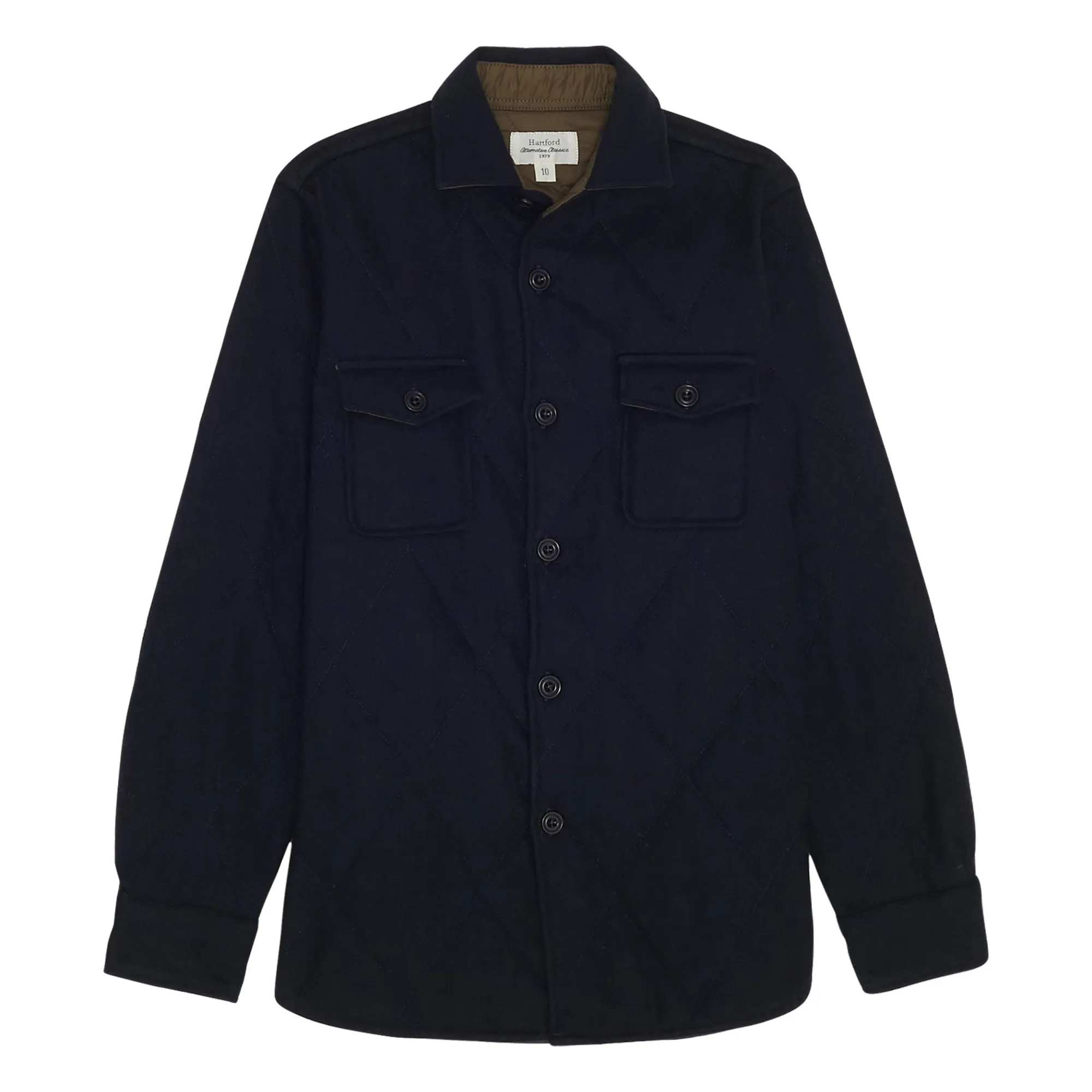 Hartford Boys Navy Blue Peter Laine Shirt