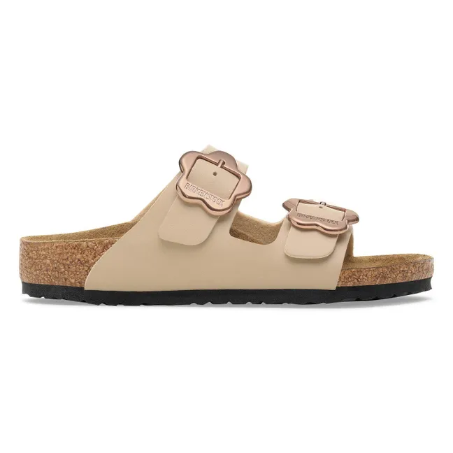 Arizona Flower Buckle Sandals | Sand