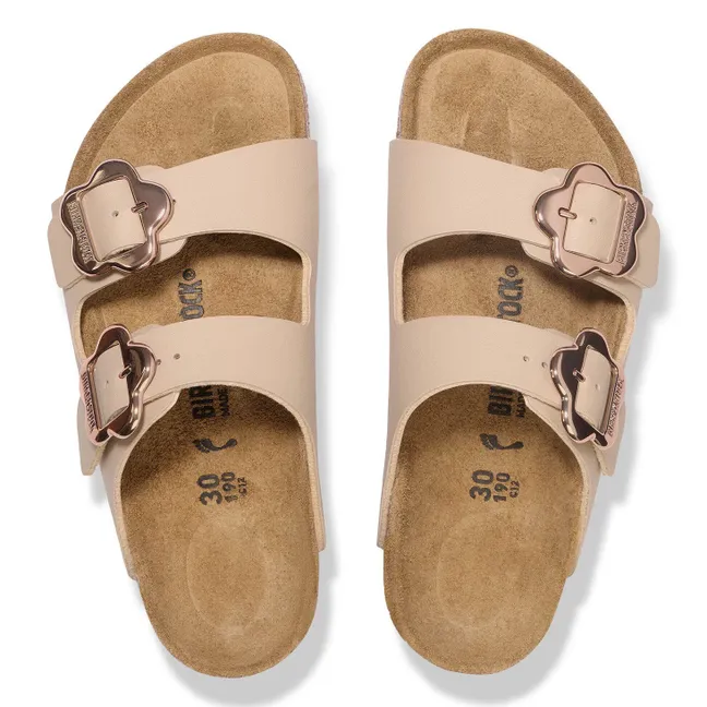 Arizona Flower Buckle Sandals | Sand
