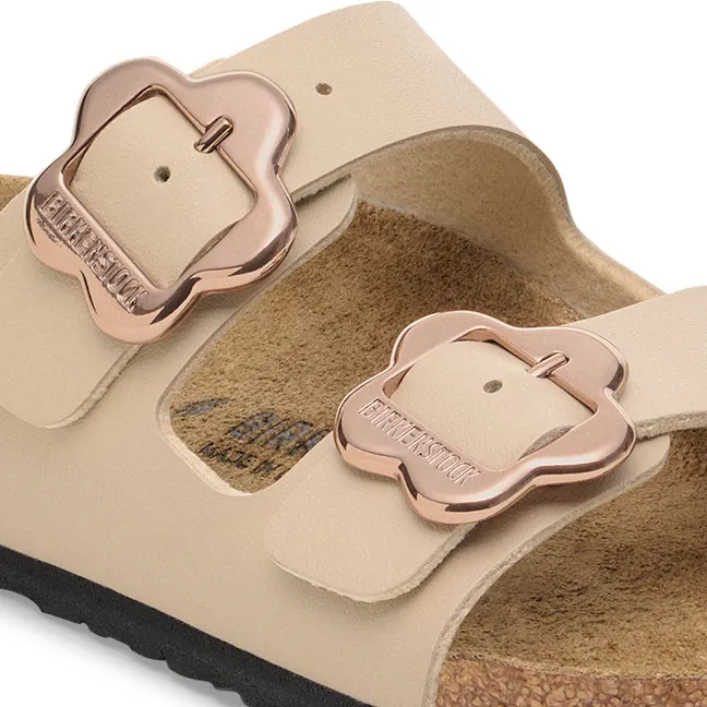 Arizona Flower Buckle Sandals | Sand