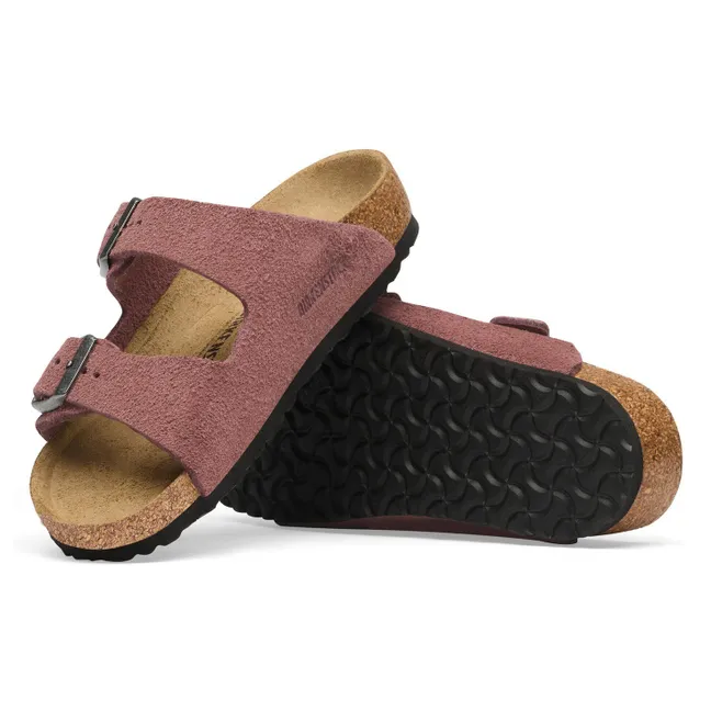 Arizona Leather Sandals | Brick red