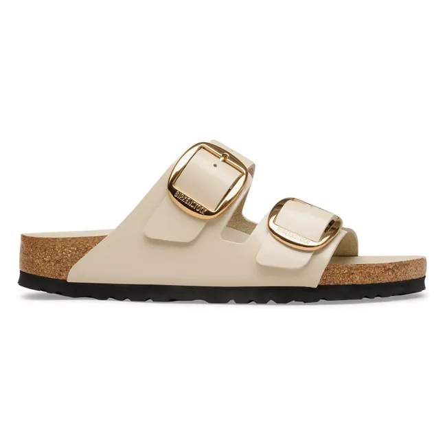 Sandales Big Buckle | Crème