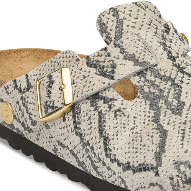 Sabots Boston Rivet Snake  | Gris clair