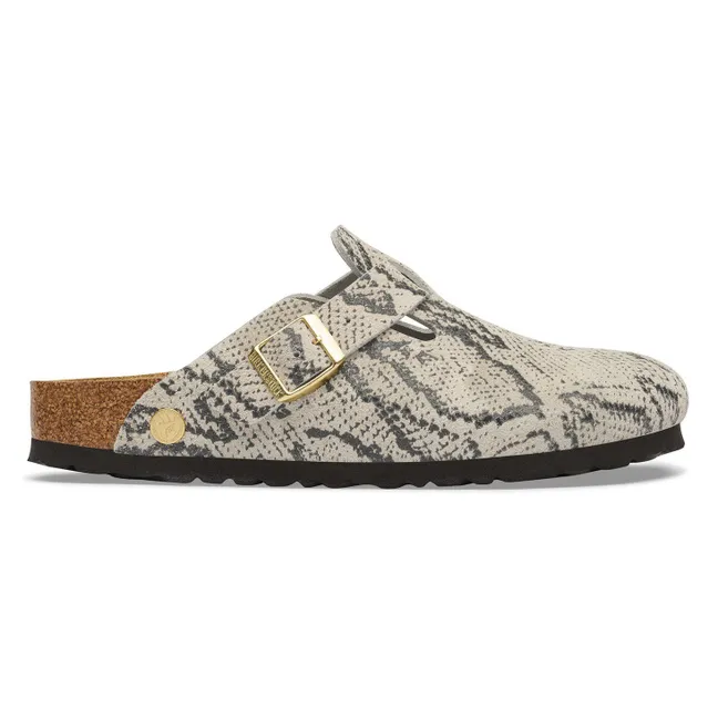 Sabots Boston Rivet Snake  | Gris clair