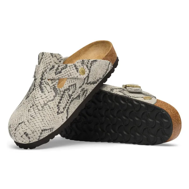 Sabots Boston Rivet Snake  | Gris clair