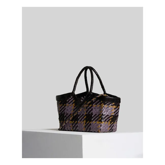 Sac Monet Madras Cuir | Bleu
