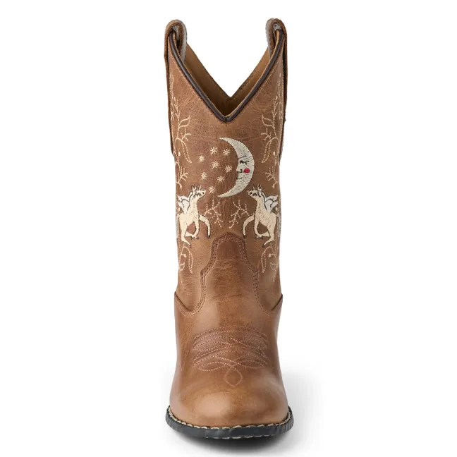 Bottes Licornes - Copenhagen Colors X Bootstock | Cognac