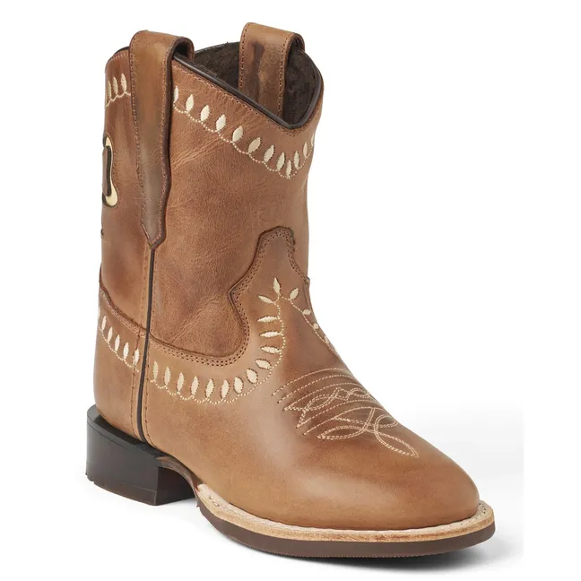 Bottes Basses Nœuds | Cognac