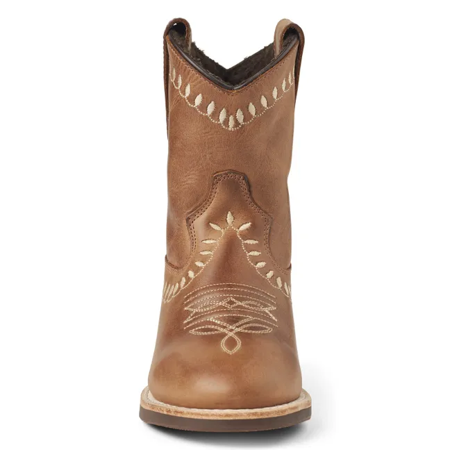 Bottes Basses Nœuds | Cognac