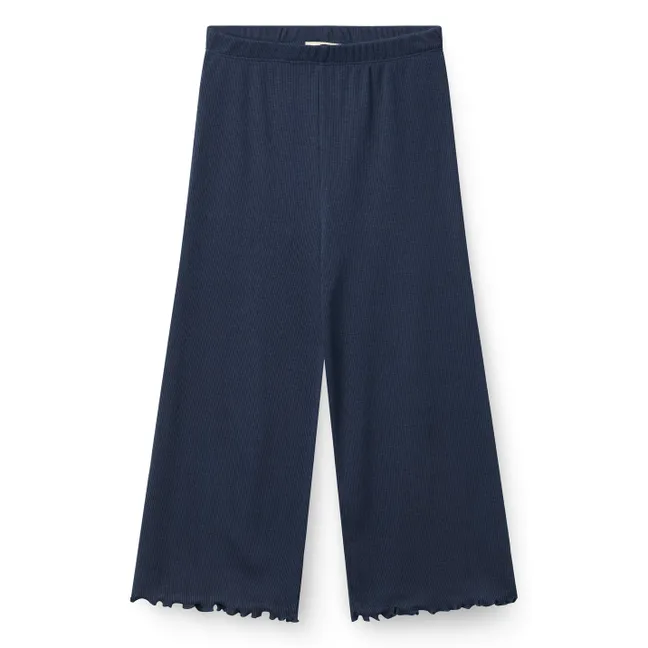Pantalon Large Modal | Bleu marine