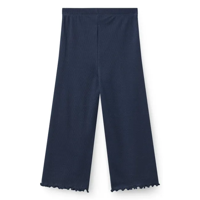 Pantalon Large Modal | Bleu marine