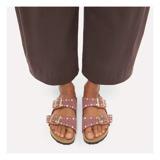 Sandalias Arizona Rivets de ante | Ladrillo