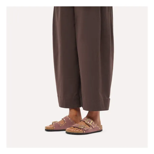 Sandalias Arizona Rivets de ante | Ladrillo