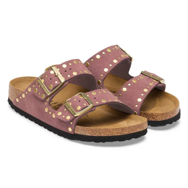 Sandalias Arizona Rivets de ante | Ladrillo