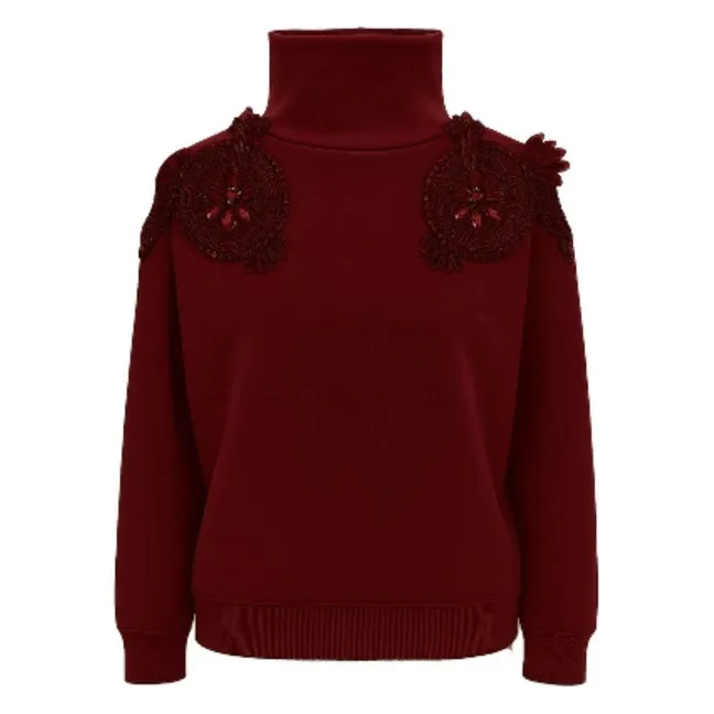 Sweat Jacques Turttle Jersey | Bordeaux