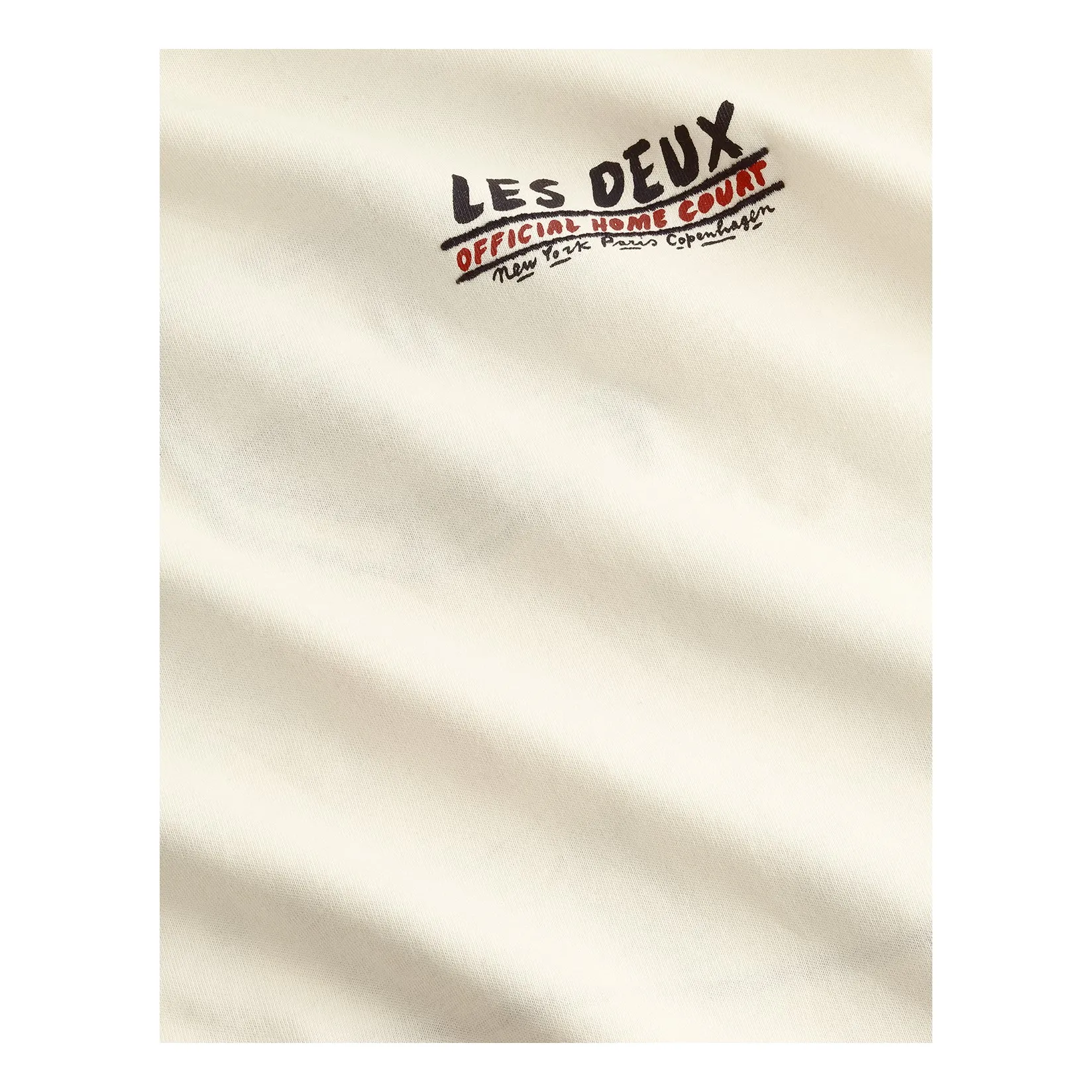 T-shirt Platines Les Deux Coton Bio | Ivoire- Image produit n°3
