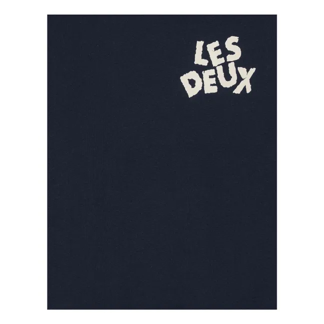 Les Deux Organic Cotton Sweatshirt | Navy blue