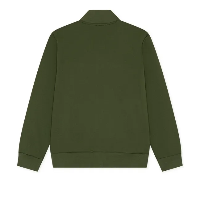 Veste Zippée Signature Les Deux Fibres Recyclées | Vert kaki