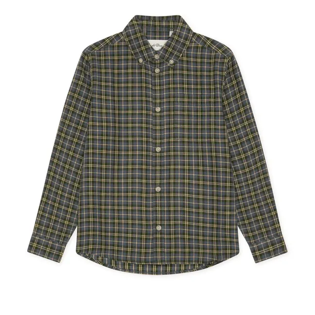 Chemise Carreaux  | Bleu marine