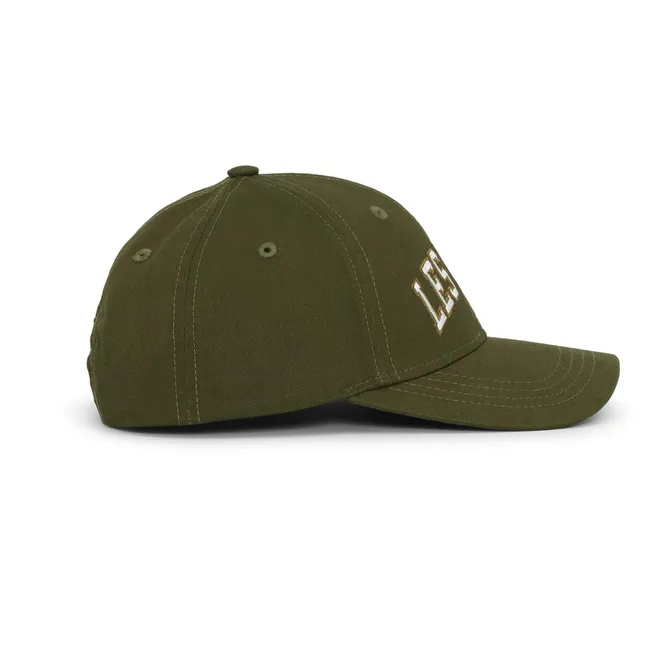 Casquette College Baseball Les Deux Coton Bio | Vert kaki