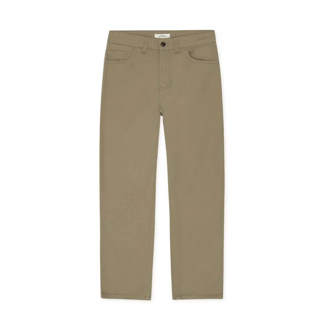 Jean Coton Bio | Beige foncé