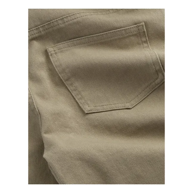 Jean Coton Bio | Beige foncé