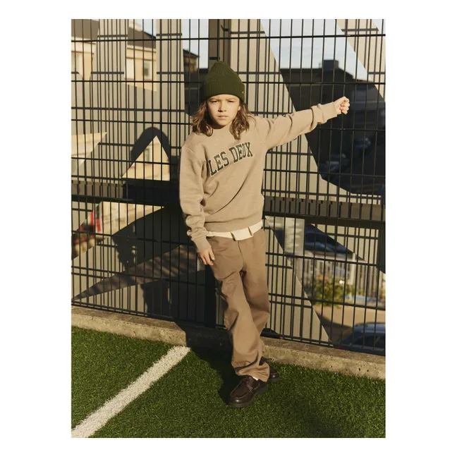 Jean Coton Bio | Beige foncé