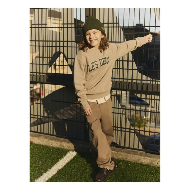 Bonnet Signature Les Deux Laine | Vert kaki
