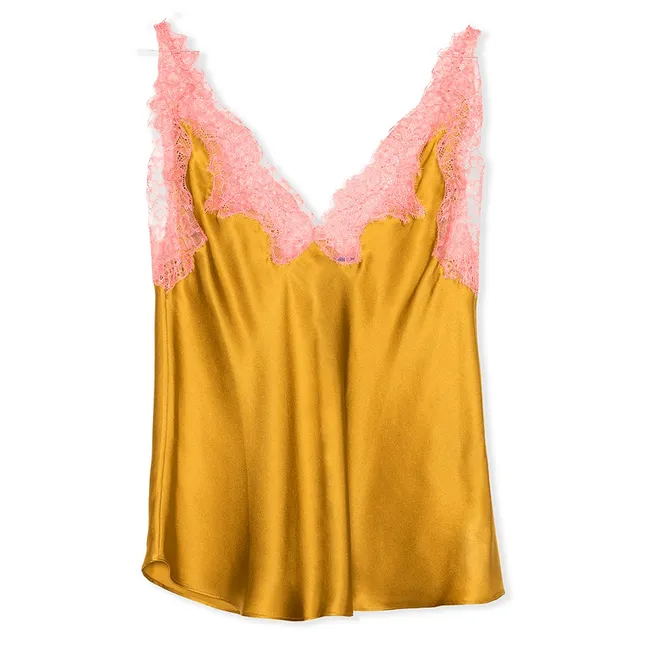 Top Smart Soie | Ocre