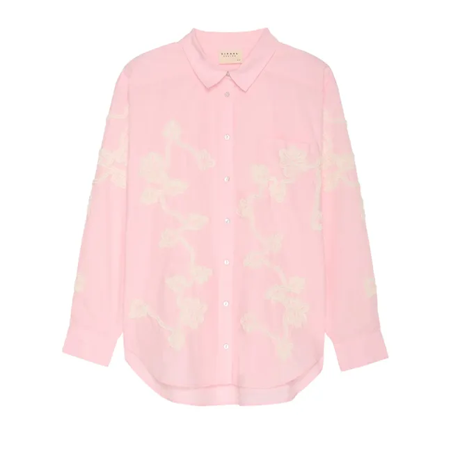Blouse Rose Coton Bio | Rose pâle