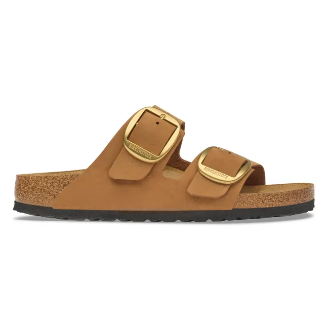 Sandales Arizona Big Buckle Nubuck | Camel