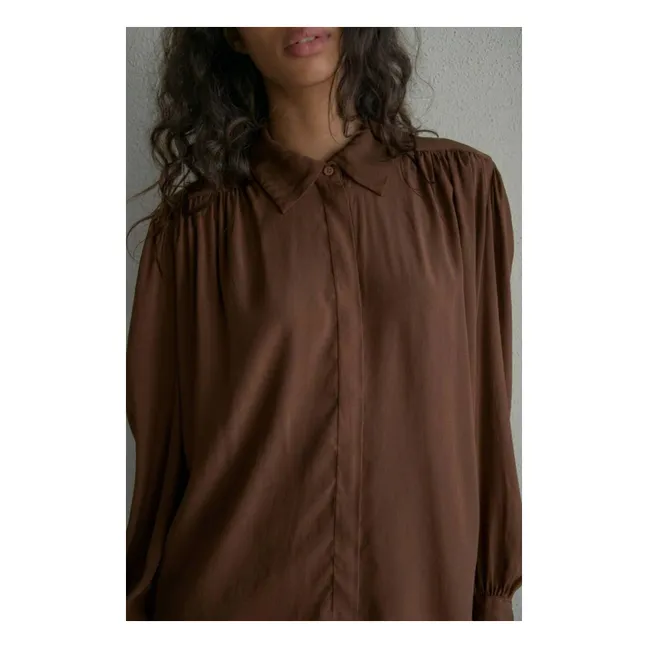 Blouse Dama Soie | Café