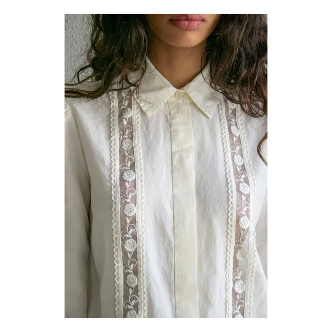 Chemise Celine Coton | Ecru