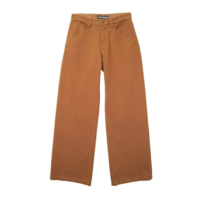 Pantalon Zeynep Coton Bio | Noisette