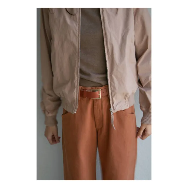 Pantalon Zeynep Coton Bio | Noisette