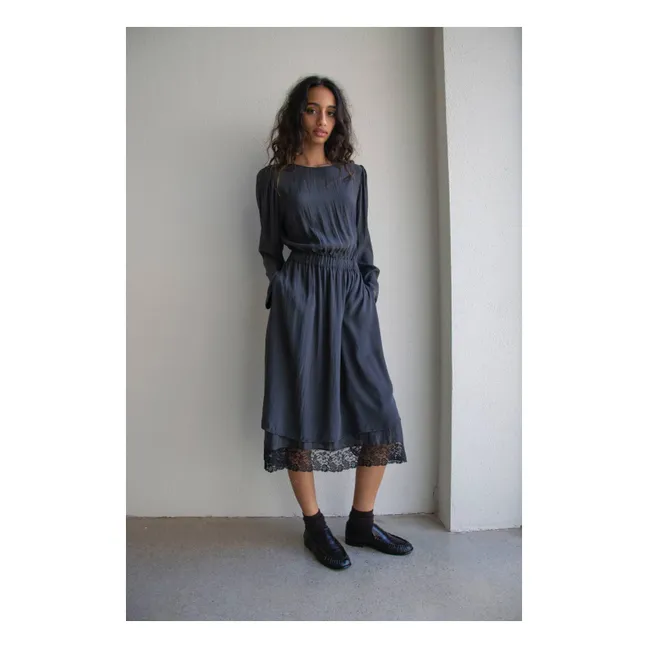 cute long sleeve maxi dresses Fall Outfits | Fall Floral Dress Color:Z_army Green abaya kaftan With a variety of MORGAN CROCHET GOWN -