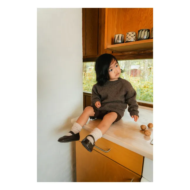 Annabelle slippers | Dark Brown