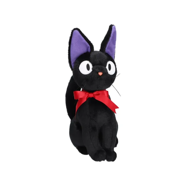 Peluche assise Jiji - Kiki La Petite Sorcière | Noir
