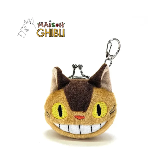 Catbus Coin Purse Charms - My Neighbor Totoro | Orange