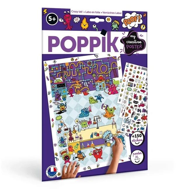 Pósters y pegatinas creativas de Labo en Folie | Multicolor