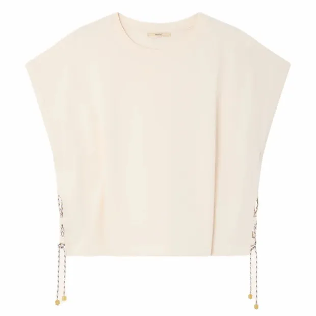 T-shirt Ernisto Coton Bio | Ecru