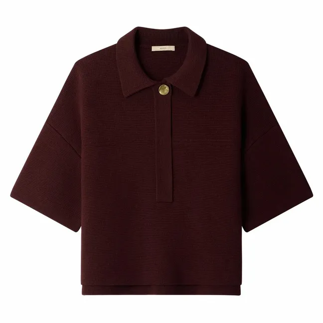 Polo Rigel Coton Bio | Prune