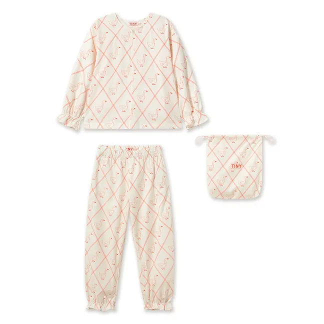 Pyjama Oies | Blanc