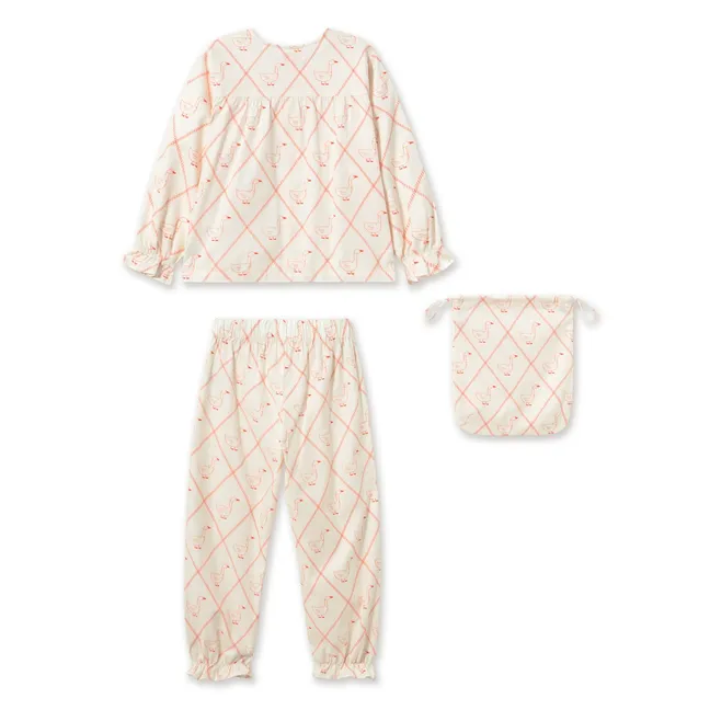 Pyjama Oies | Blanc
