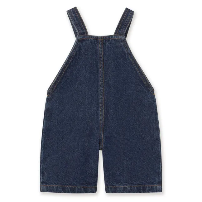 Salopette Champignons Denim | Bleu foncé