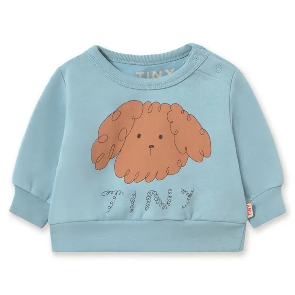 Organic Cotton Dog Sweatshirt | Light blue
