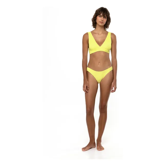 Maillot Deux Pièces Aqua | Jaune