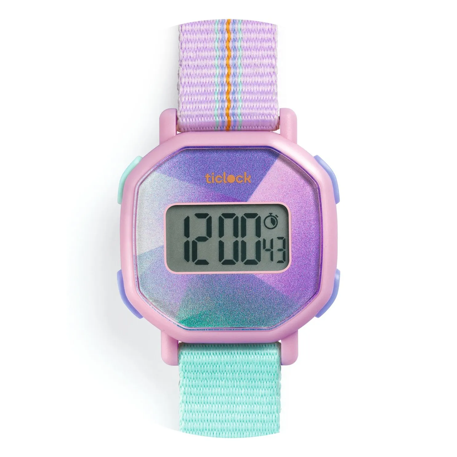 Djeco Purple Ticlock - Prisma Digital Watch