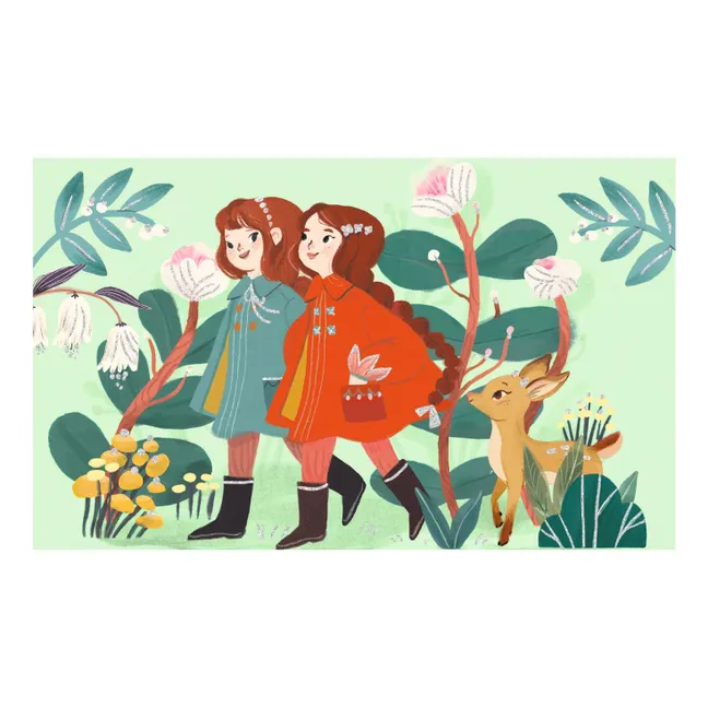 Invitations anniversaire - Copines du jardin