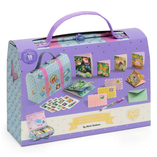 Valise de papeterie Marie